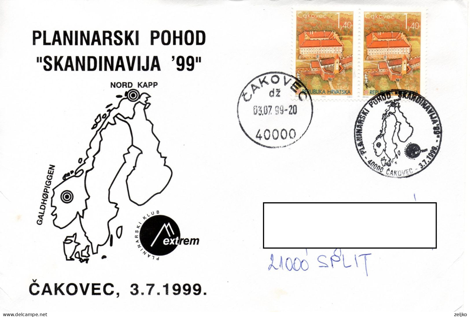 Croatia, Mountaineers, Expedition Scandinavia '99, Nord Kapp - Croazia