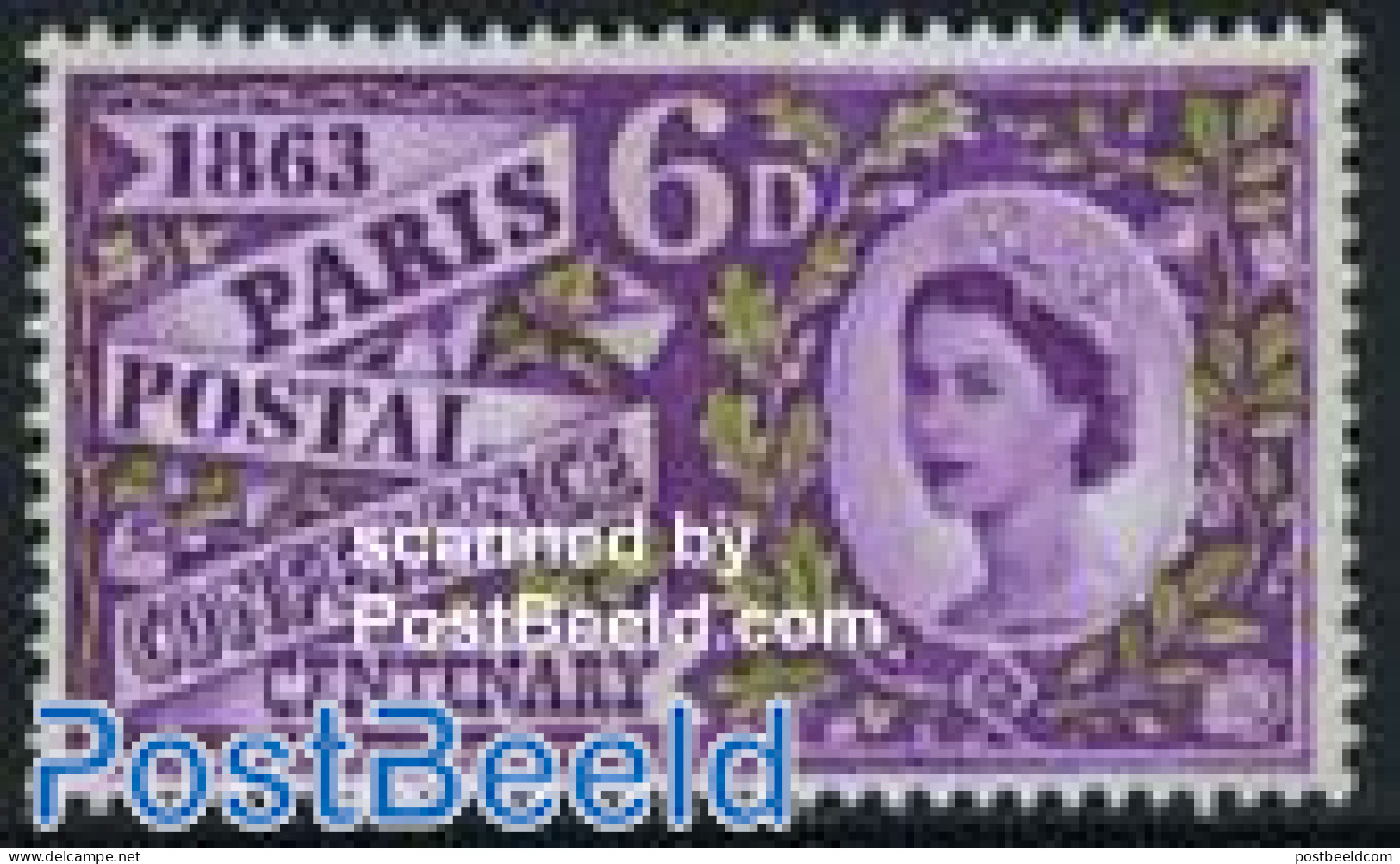 Great Britain 1963 Postal Conference 1v, Phosphor, Mint NH, Post - Unused Stamps