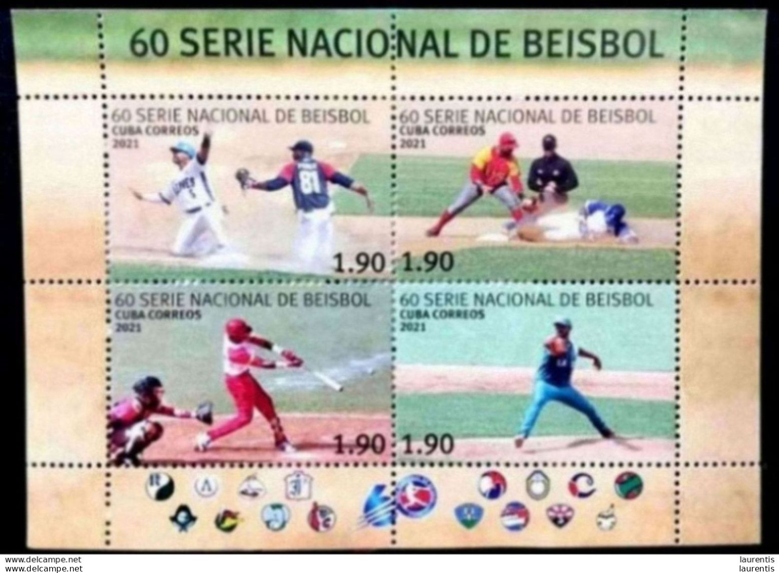 1258  Baseball - 2022 - MNH - Cb - 3,25 - Béisbol