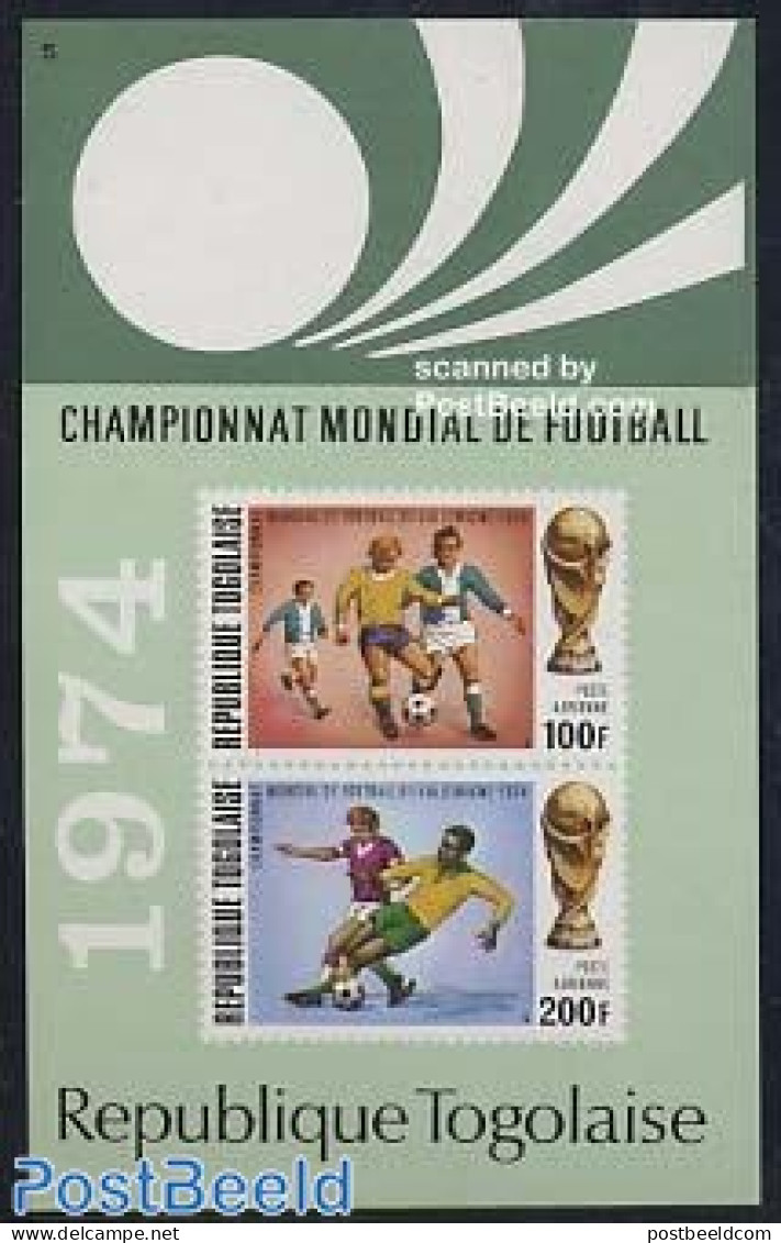 Togo 1974 World Cup Football S/s, Mint NH, Sport - Football - Togo (1960-...)