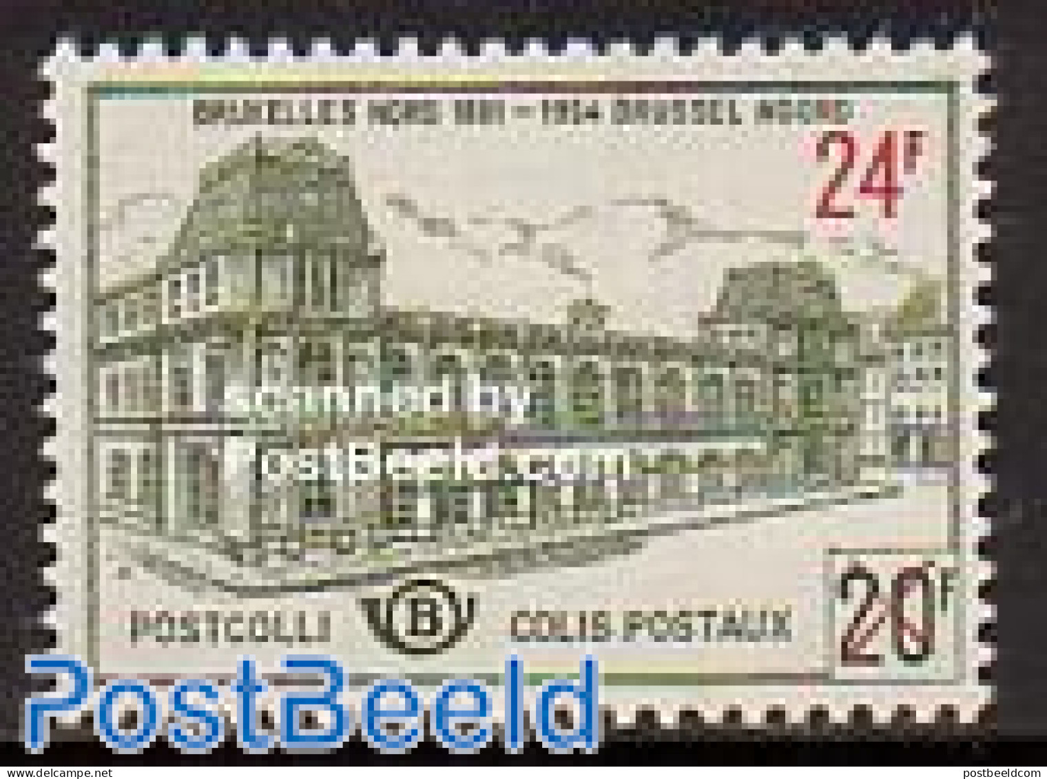 Belgium 1961 Railway Parcel Stamp 1v, Mint NH, Transport - Railways - Ongebruikt