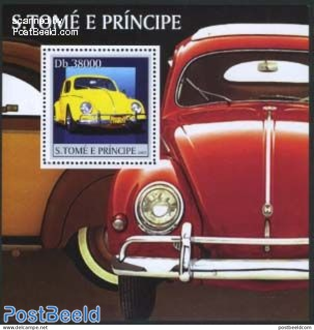 Sao Tome/Principe 2003 Volkswagen S/s, Mint NH, Transport - Automobiles - Hobby & Collectables Store - Hobbyprof Model.. - Auto's