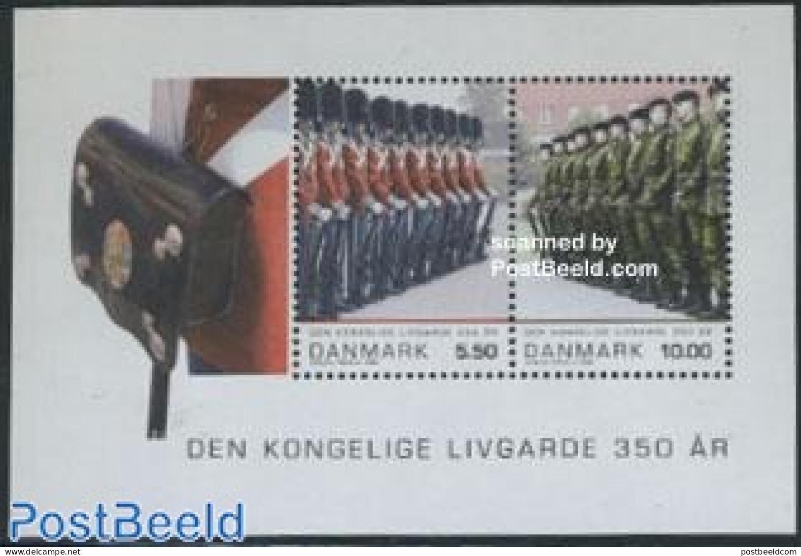 Denmark 2008 Royal Guards S/s, Mint NH, Various - Uniforms - Unused Stamps