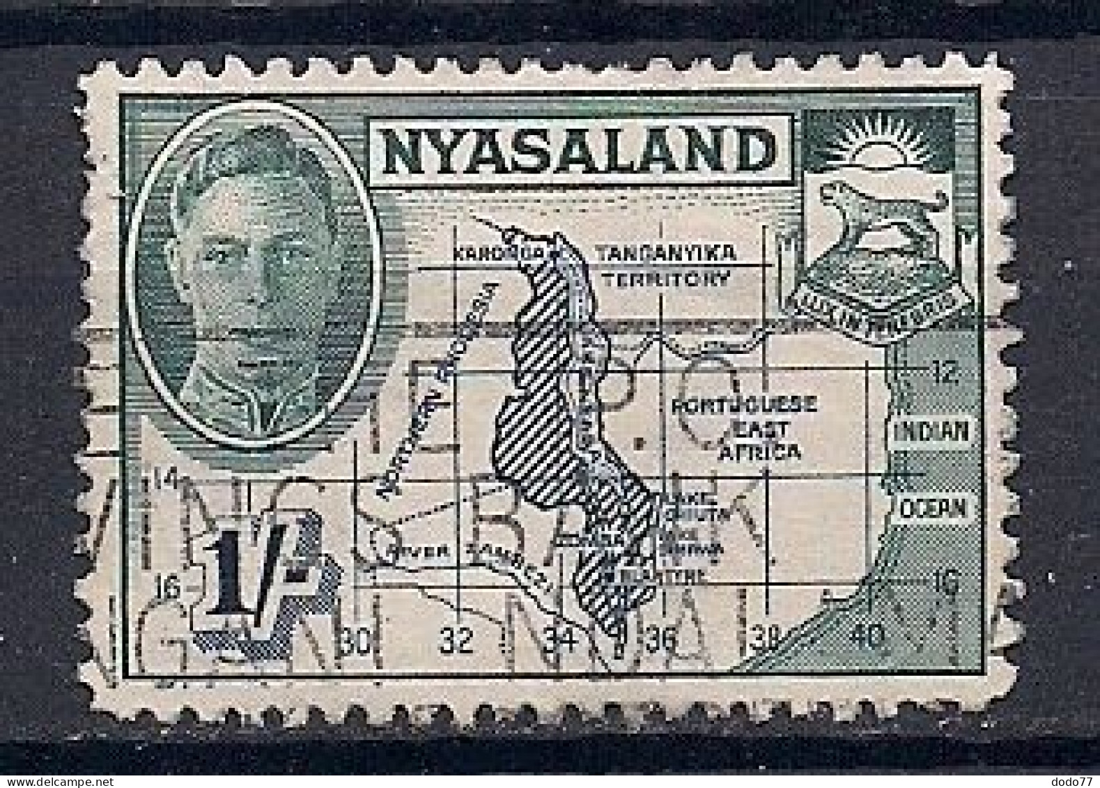 NYASSALAND     OBLITERE - Nyasaland (1907-1953)