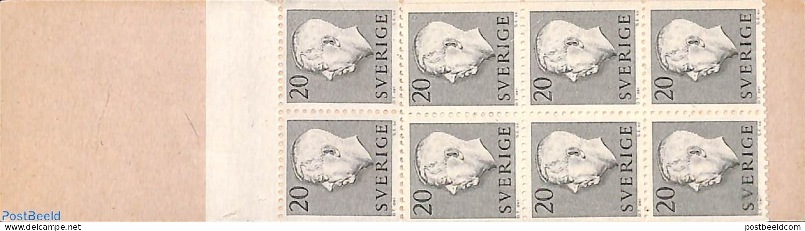 Sweden 1957 Definitives 20o Booklet, Mint NH - Unused Stamps