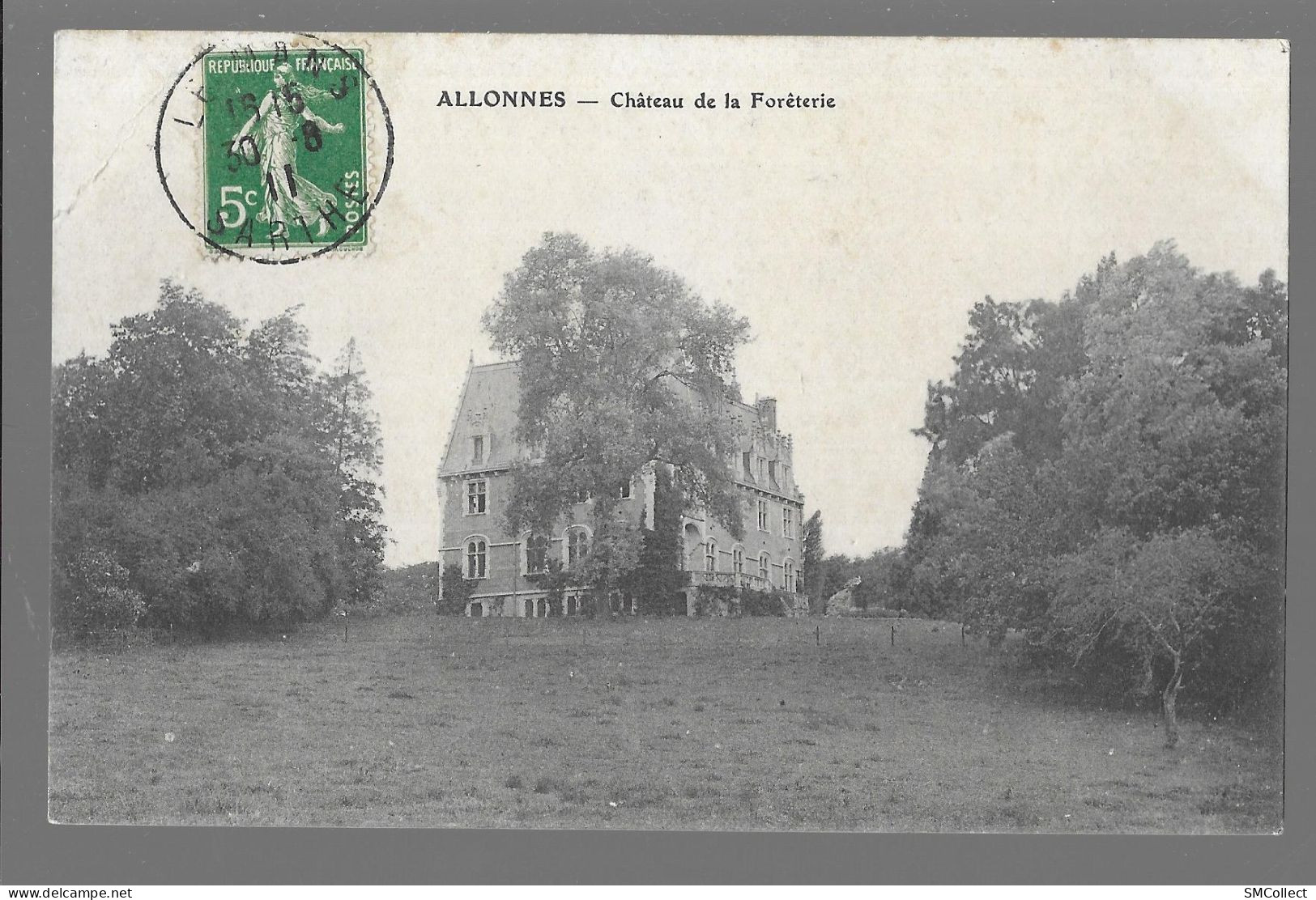 Allonnes, Chateau De La Forêterie (A19p68) - Allonnes