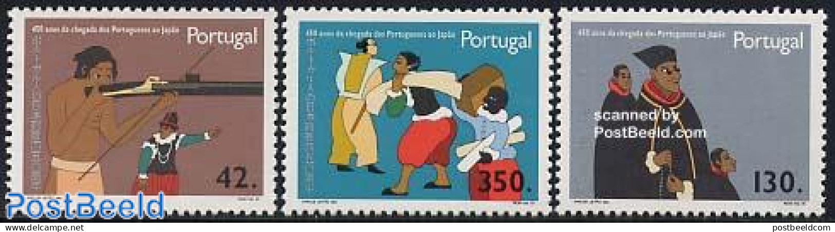 Portugal 1993 Portuguese In Japan 3v, Mint NH - Nuovi