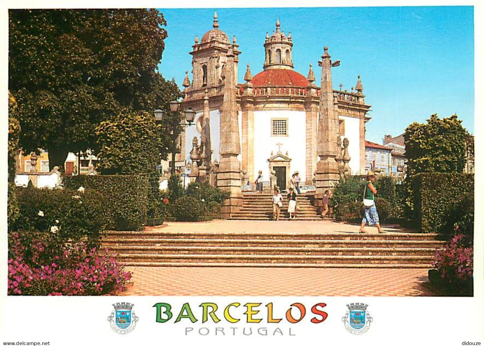 Portugal - Barcelos - Templo Do Senhor Bom Jésus Da Cruz - Blasons - CPM - Voir Scans Recto-Verso - Braga