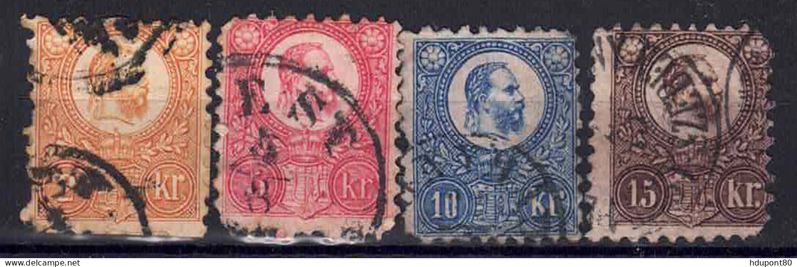 YT 7, 9 à 11 - Used Stamps