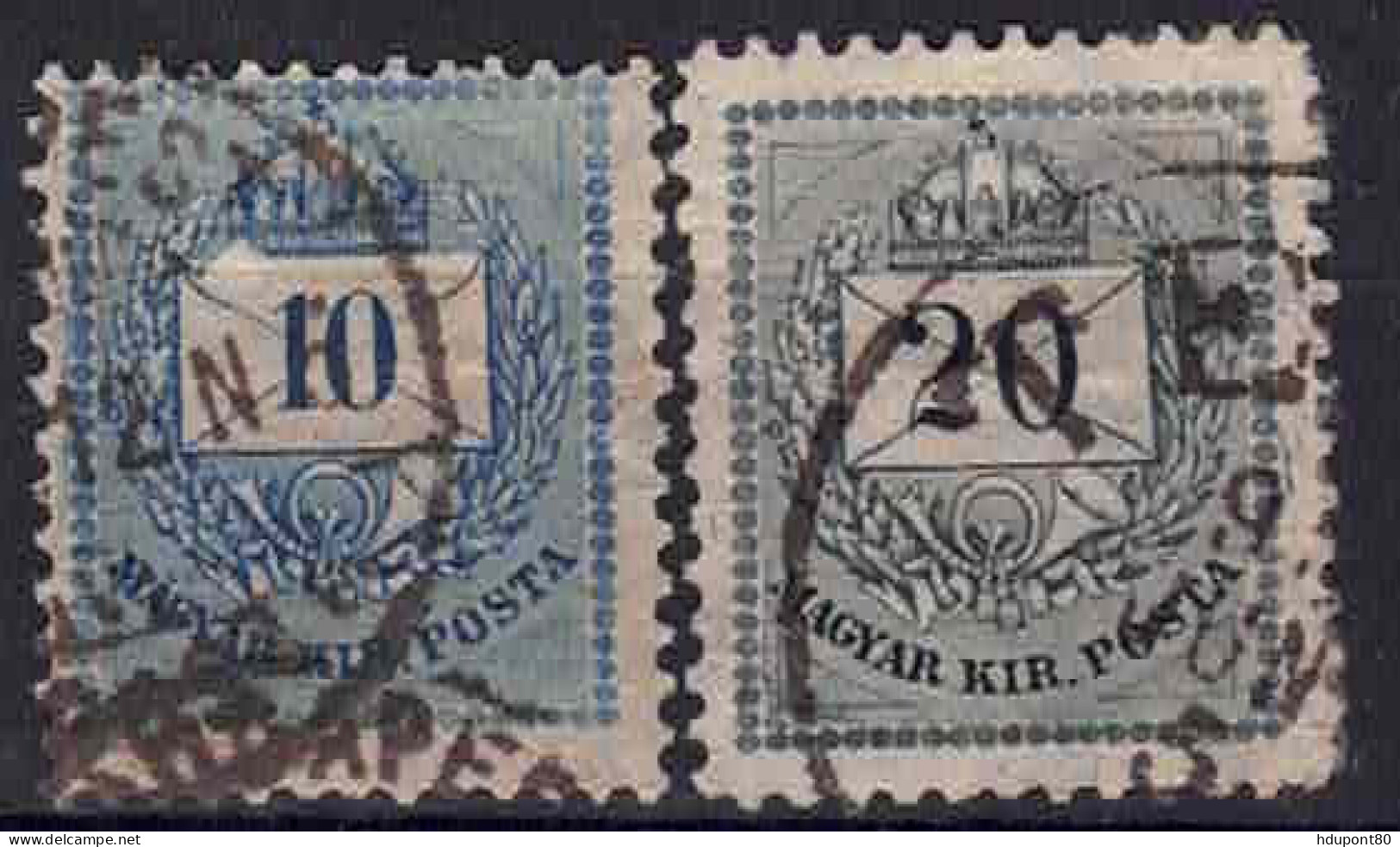 YT 16D Et 17D - Used Stamps