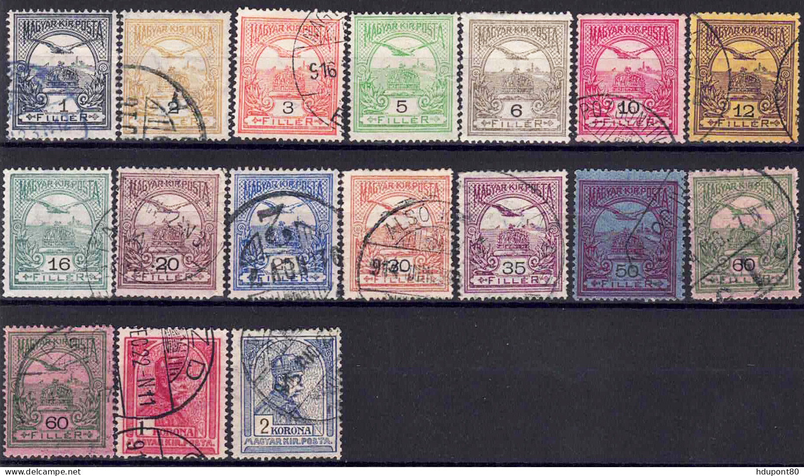 YT 89 à 105 - Used Stamps