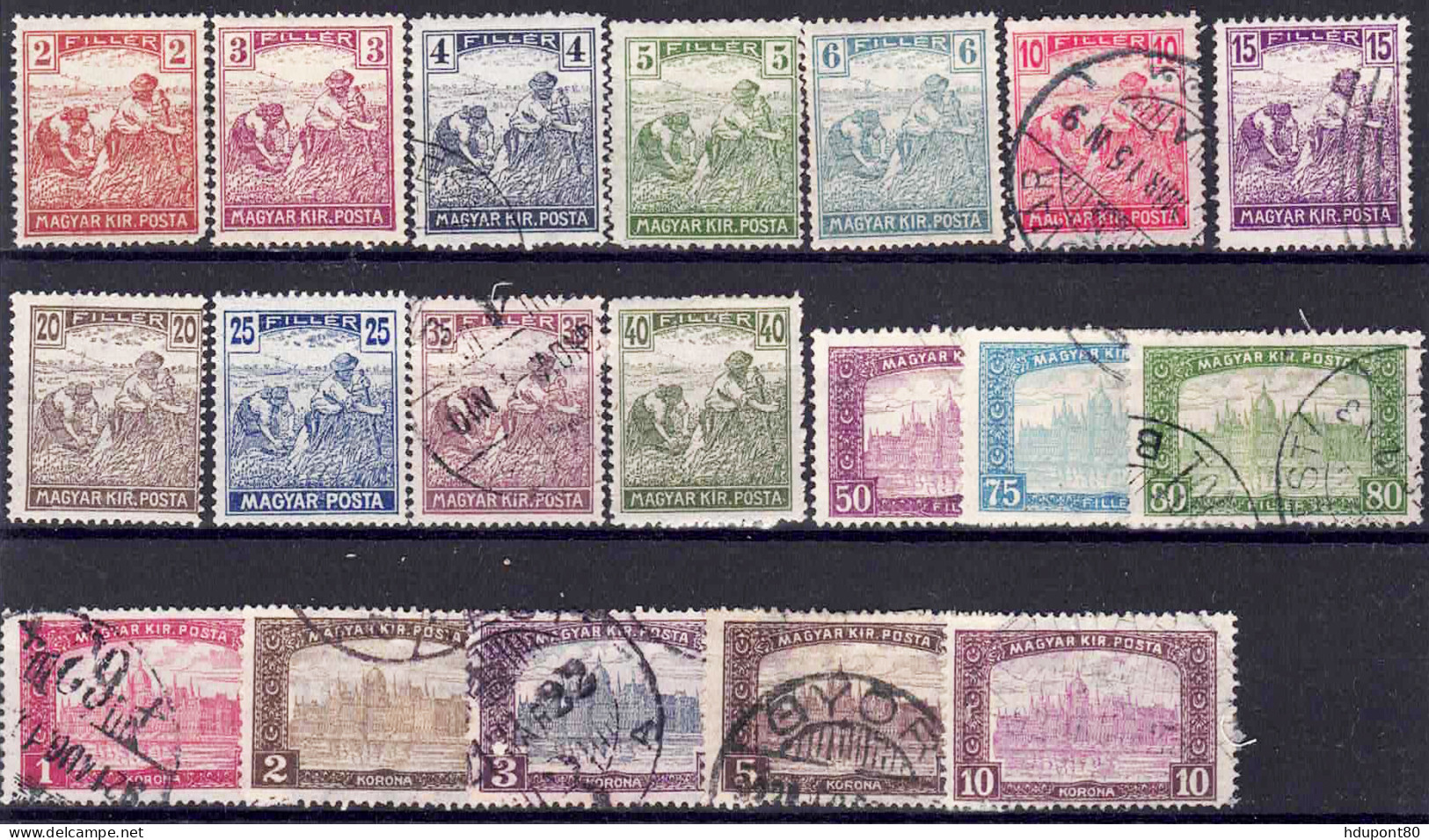 YT 164 à 182 - Used Stamps