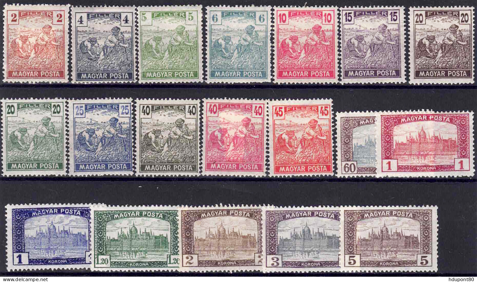 YT 217, 218 à 228, 230, 232 à 234, 236 à 238 - Unused Stamps