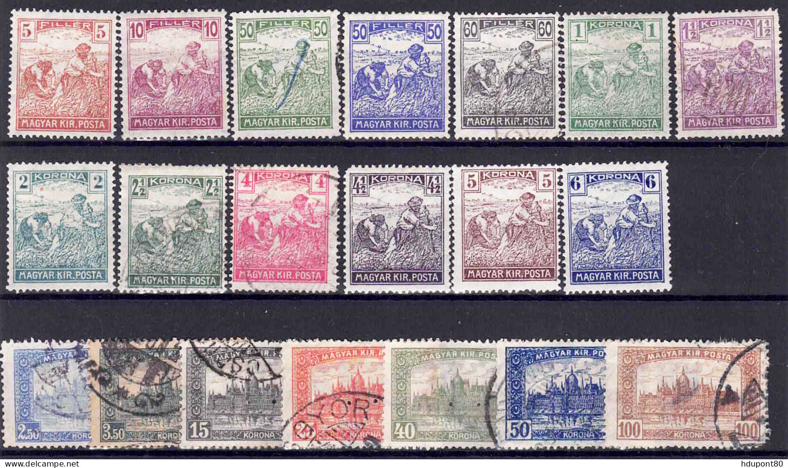 YT 287, 288, 290 à 296, 298 à 303, 304, 307, 309 à 311 - Used Stamps