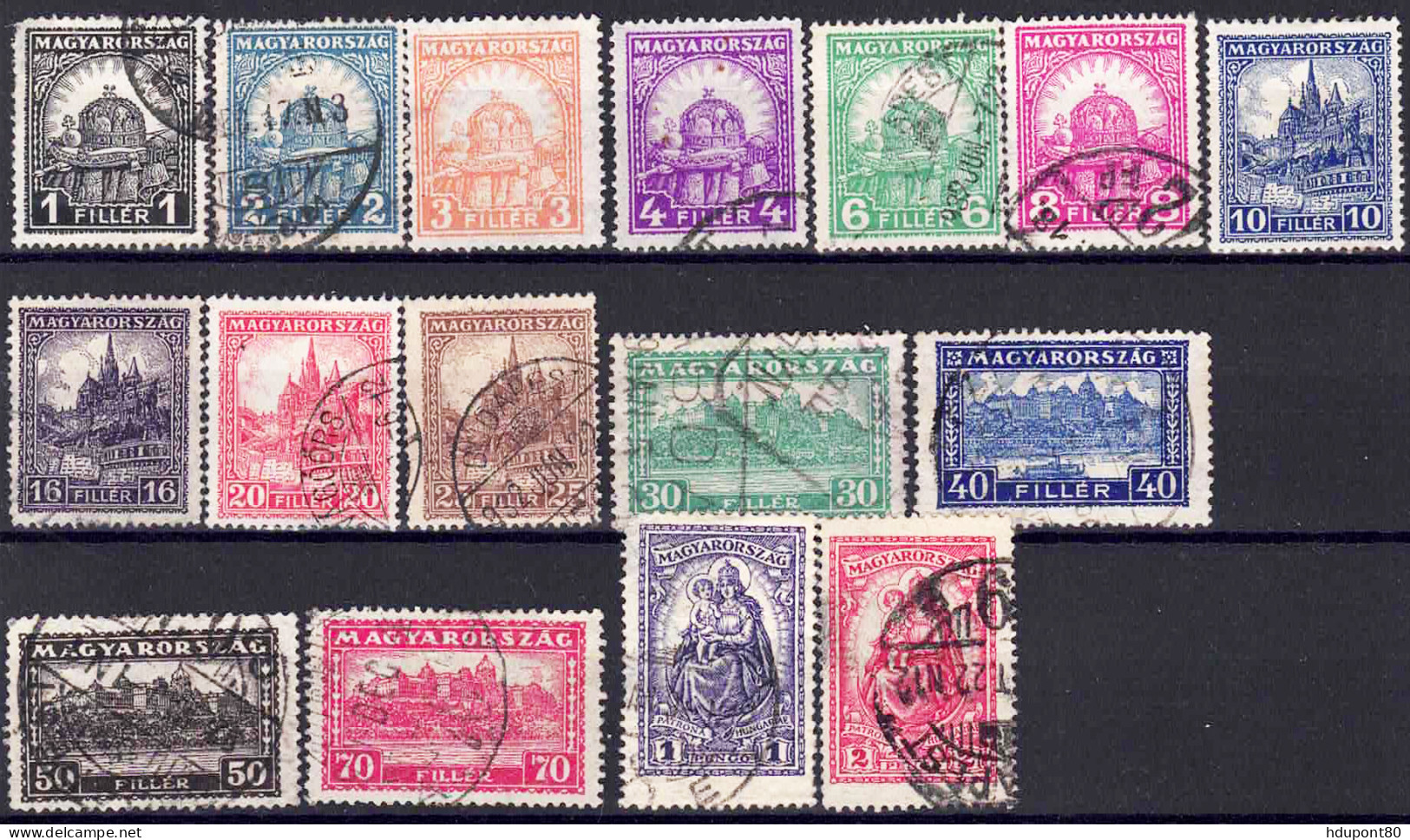 YT 379 à 389, 391, 393 à 396 - Used Stamps