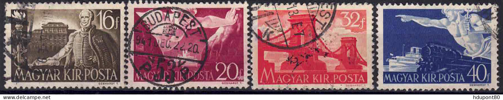 YT 574 à 577 - Used Stamps