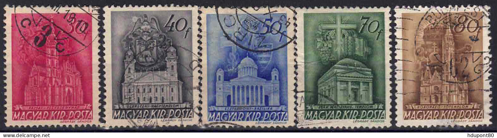 YT 629 à 633 - Used Stamps