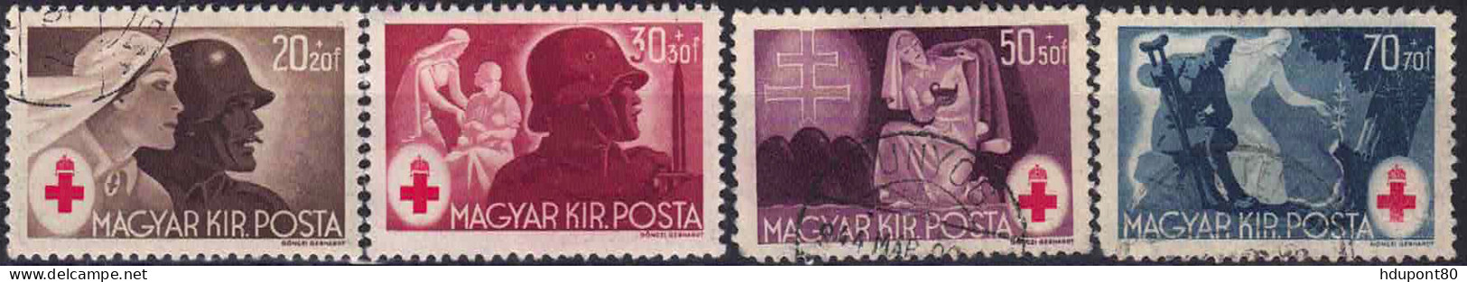 YT 649 à 652 - Used Stamps