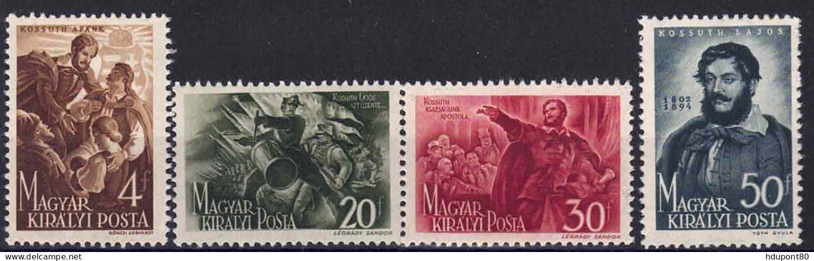 YT 653 à 656 - Unused Stamps