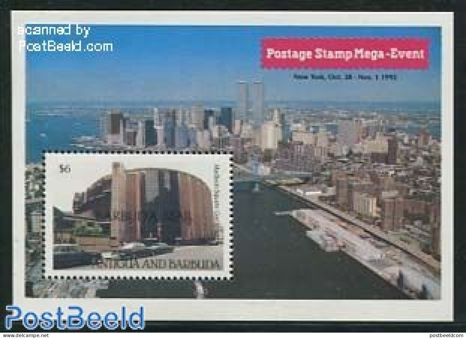 Barbuda 1992 Stamp Mega Event S/s, Mint NH, Philately - Barbuda (...-1981)