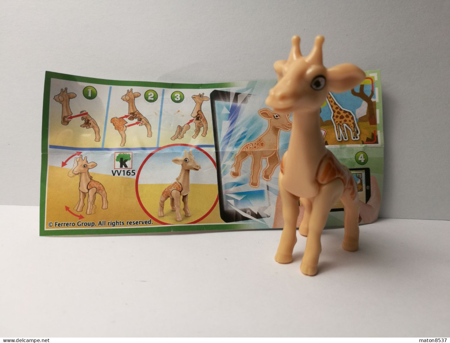 Kinder : MPG VV165   Moving Animals 3 2020 - Giraffe + BPZ - Montabili