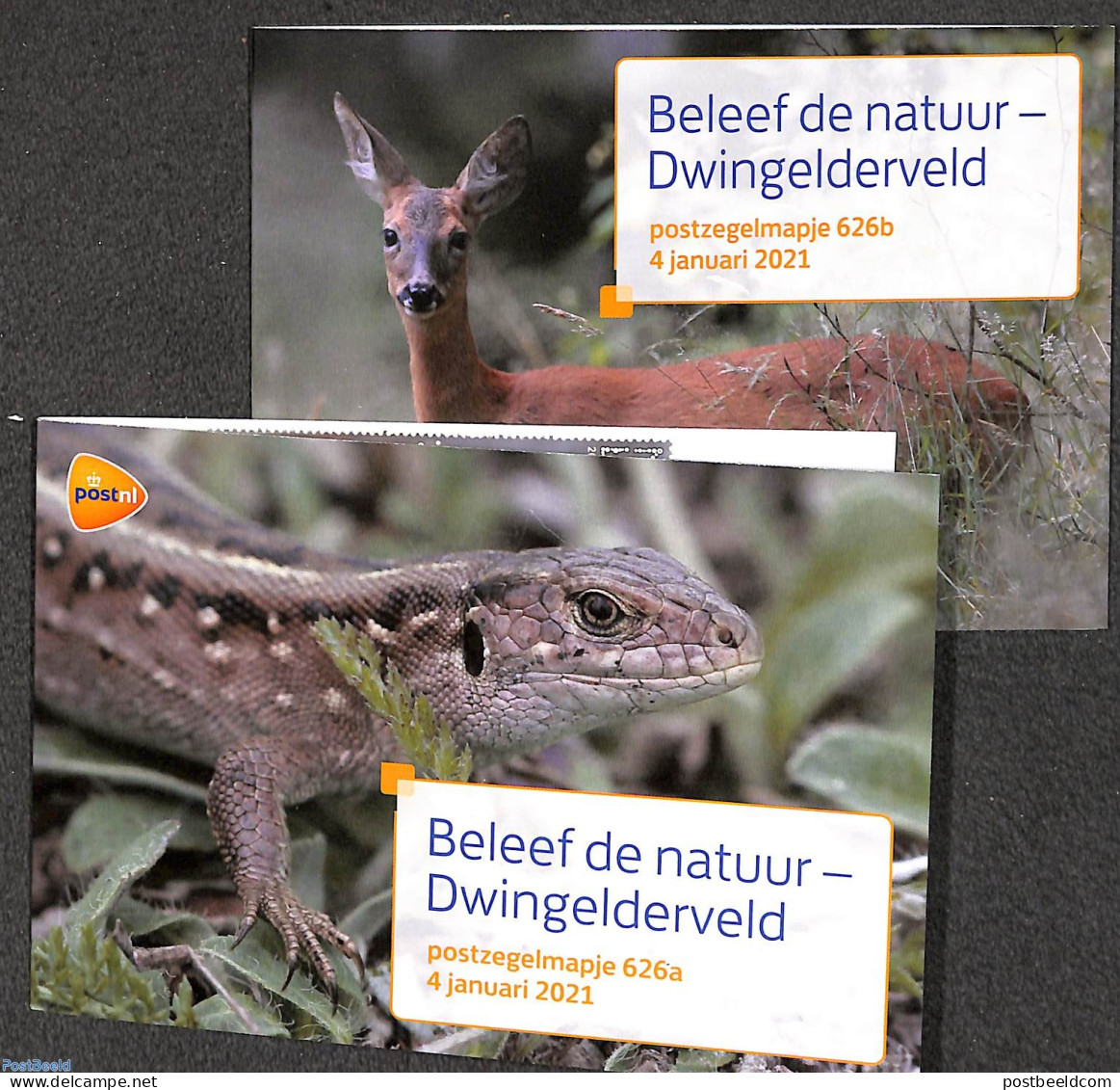 Netherlands 2021 Dwingelderveld 10v, Presentation Pack 626a+b, Mint NH, Nature - Animals (others & Mixed) - Libretti