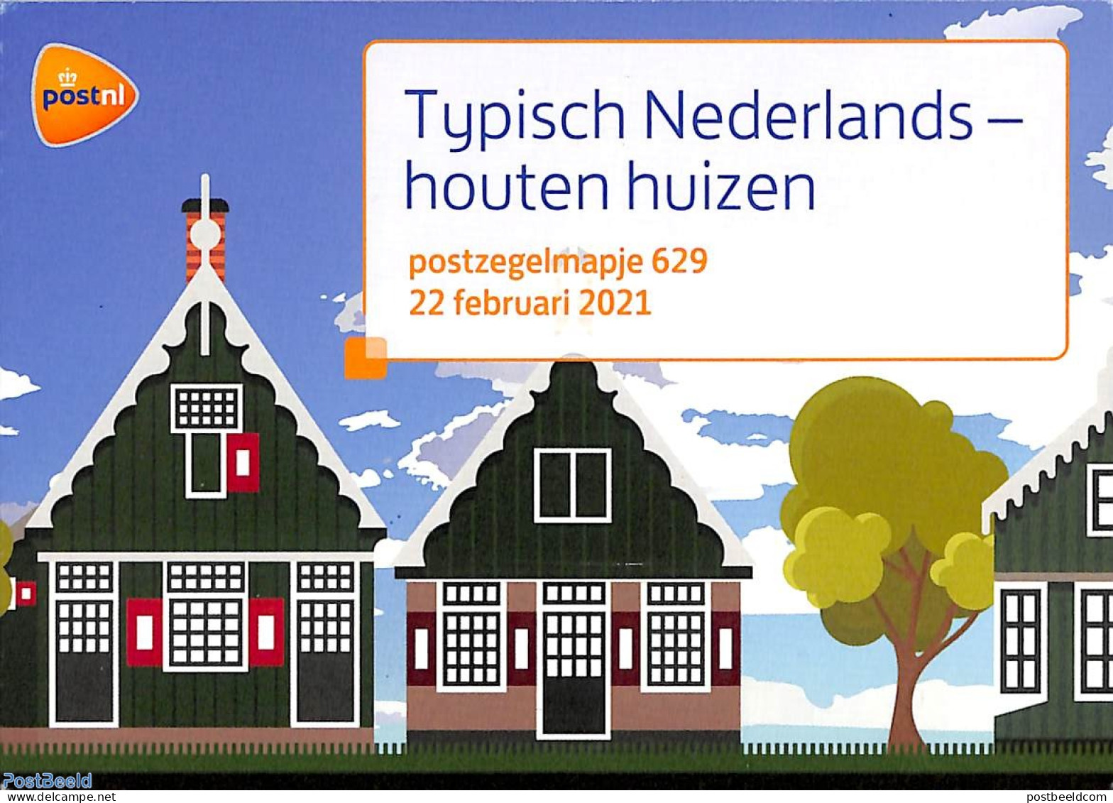 Netherlands 2021 Typical Dutch 1v, Presentation Pack 629, Mint NH - Libretti