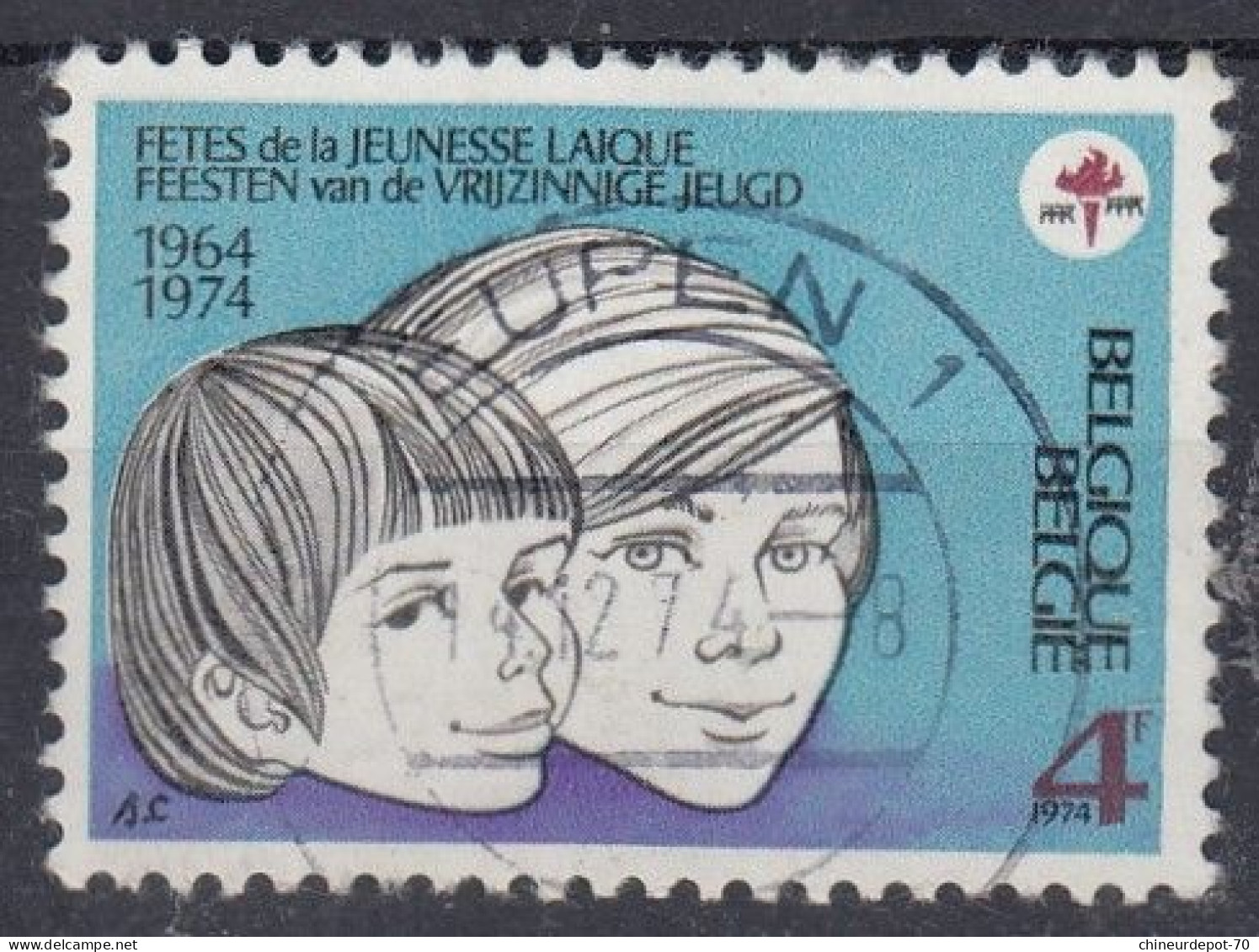 FETES De La JEUNESSE LAIQUE FEESTEN Van De VRIJZINNIGE JEUGD Cachet Eupen 1 - Used Stamps