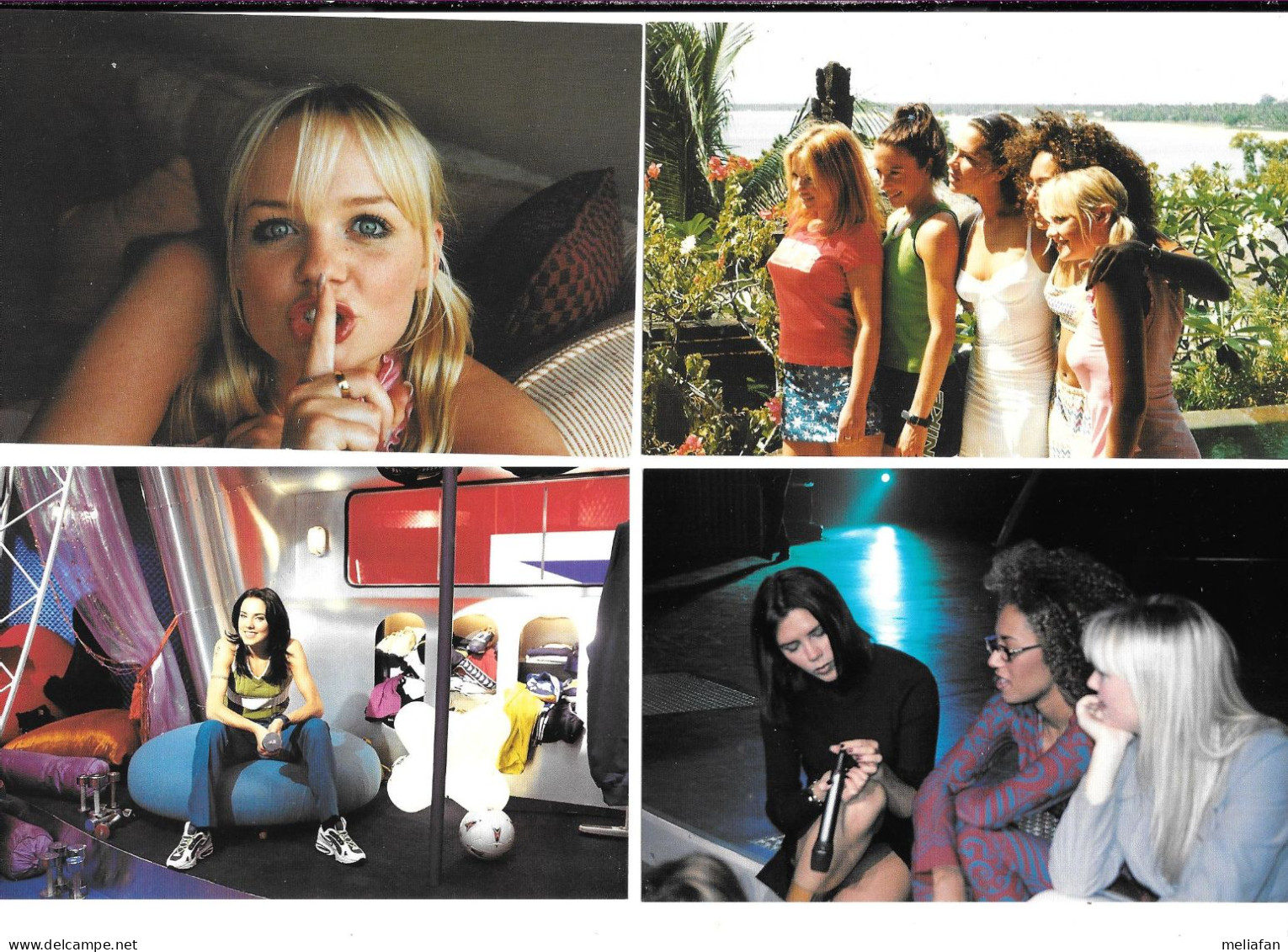 EK50 - LOT DE 220 CARTES PHOTO - SPICE GIRL - Foto's