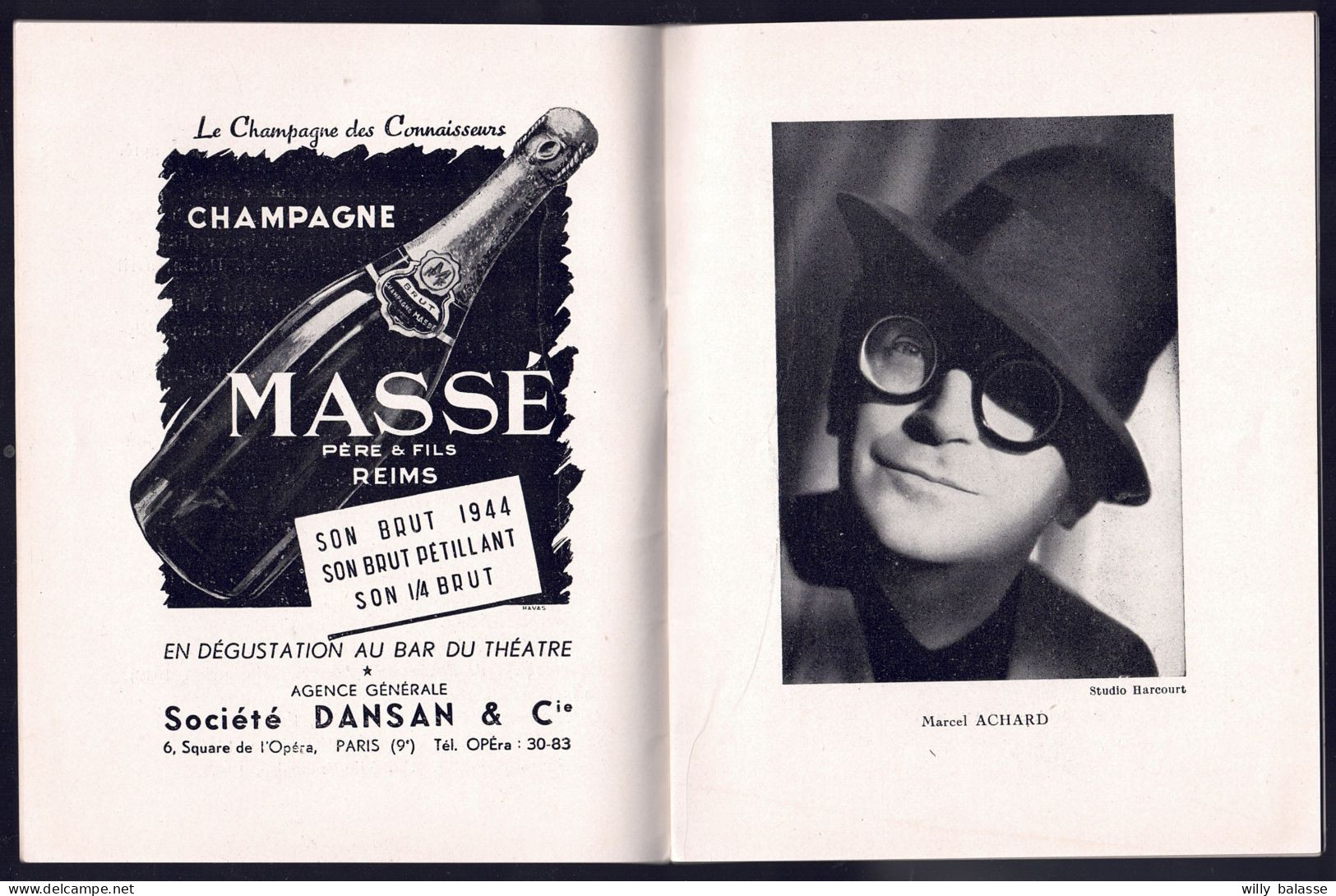 +++ REVUE - Livret LES AMBASSADEURS EN 1840 - Théâtre - Spectacle - Programme - M. ACHARD - Publicités  // - Sonstige & Ohne Zuordnung