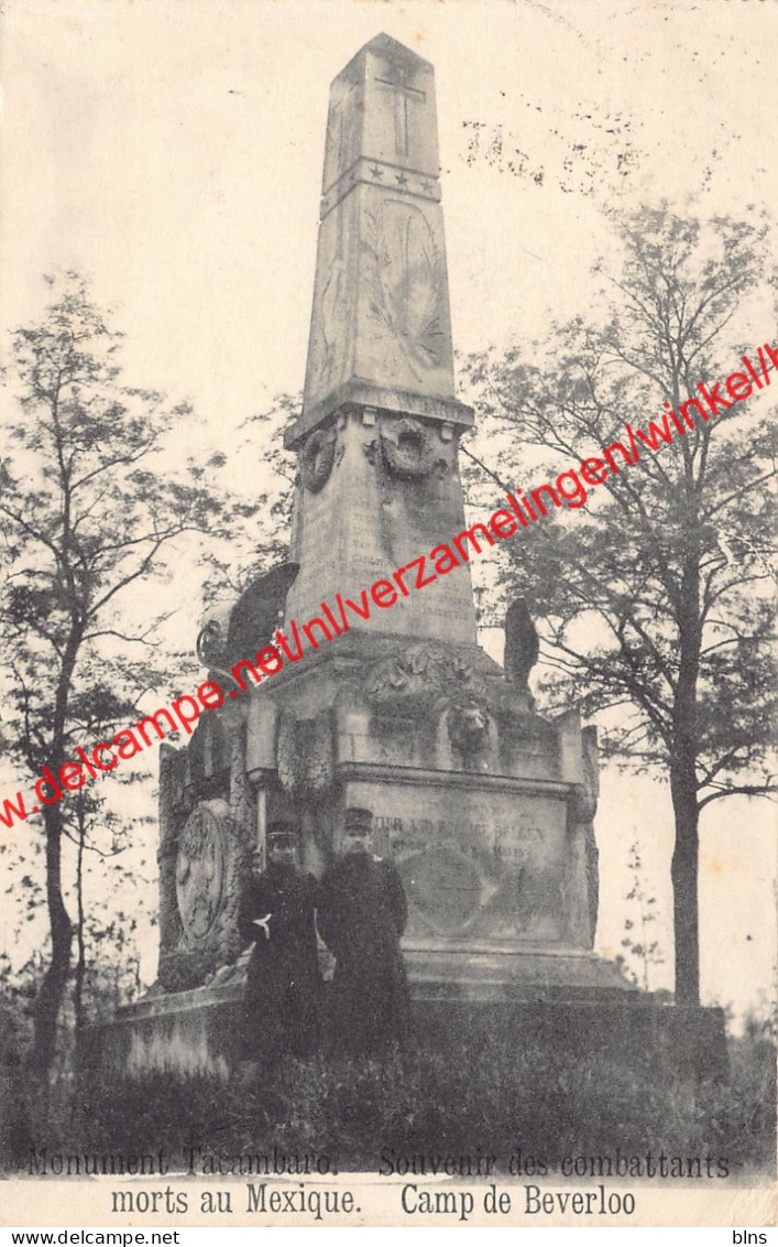 Monument Tacambaro - Souvenir Des Combattants Morts Au Mexique - Leopoldsburg (Kamp Van Beverloo) - Leopoldsburg (Camp De Beverloo)