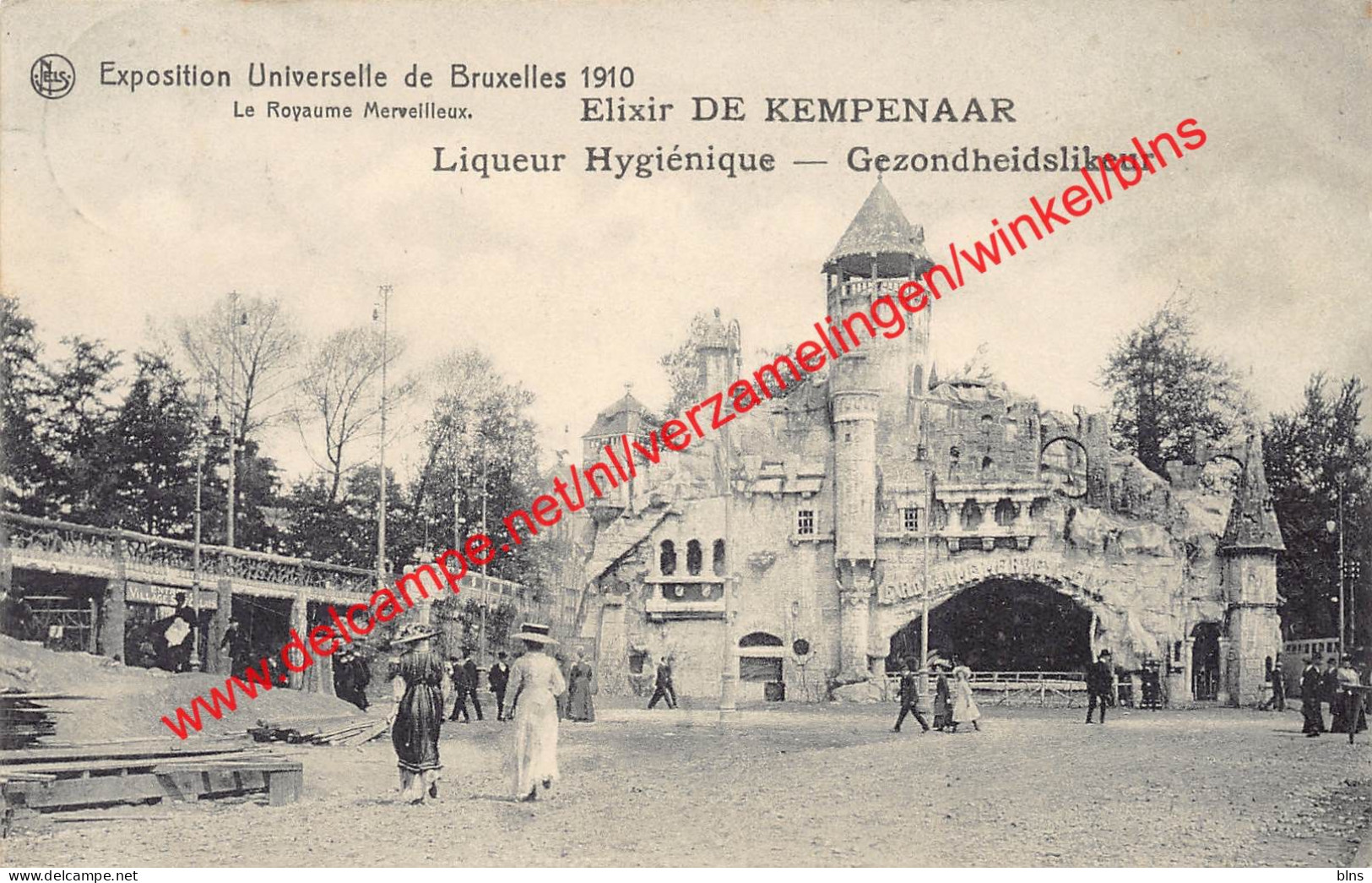 Exposition Universelle De 1910 - Le Royaume Merveilleux - Brussel Bruxelles - Mostre Universali