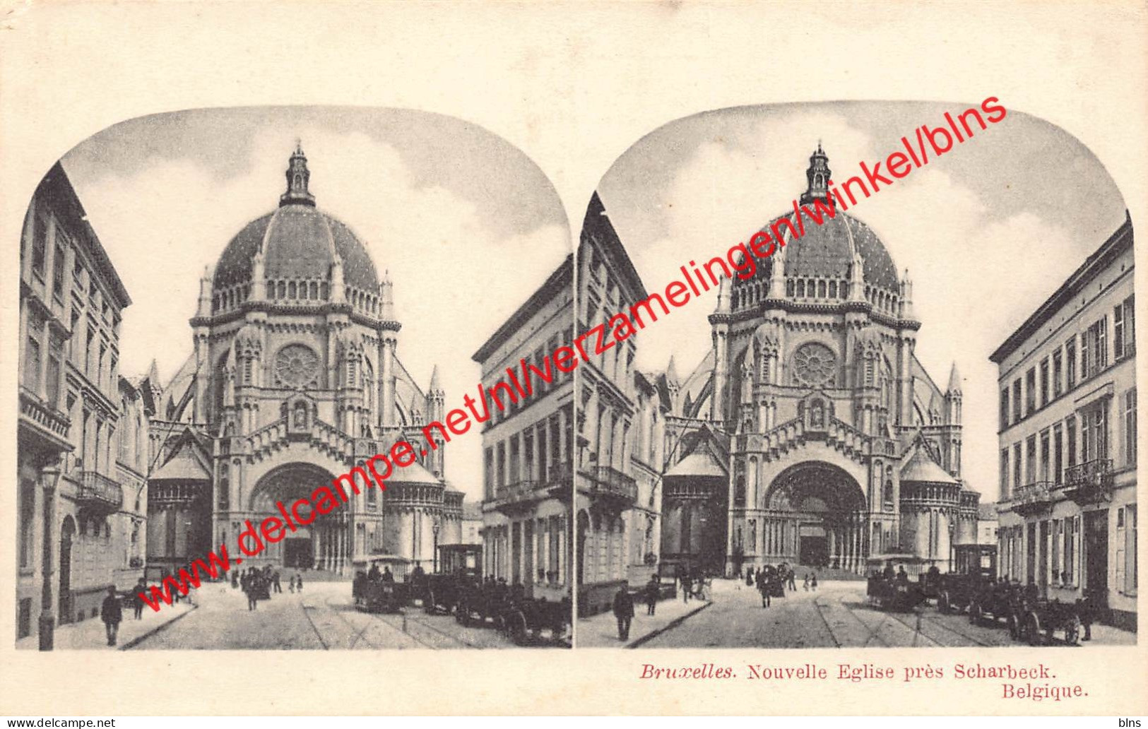 Nouvelle Eglise Près Scharbeck - Stereo Kaart - Schaarbeek - Schaarbeek - Schaerbeek