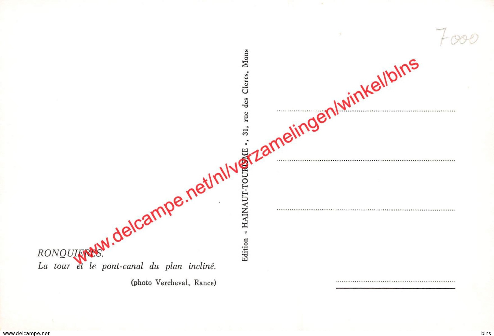 La Tour Et Le Pont-canal Du Plan Incliné - Ronquières - Braine-le-Comte - Braine-le-Comte