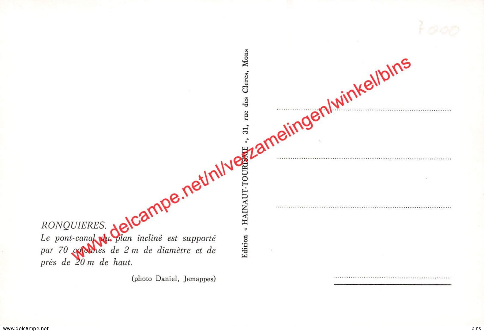 Le Pont-canal Du Plan Incliné Supporté Par 70 Colonnes - Ronquières - Braine-le-Comte - Braine-le-Comte