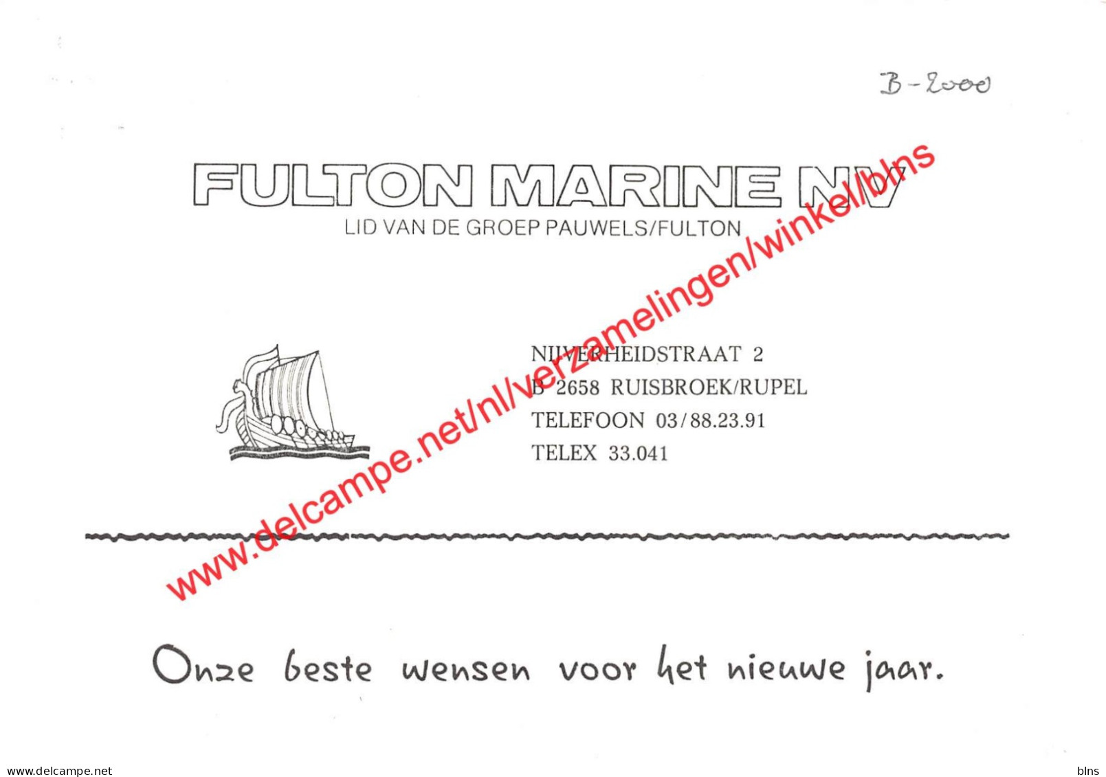 Fulton Marine - Ruisbroek - Puurs