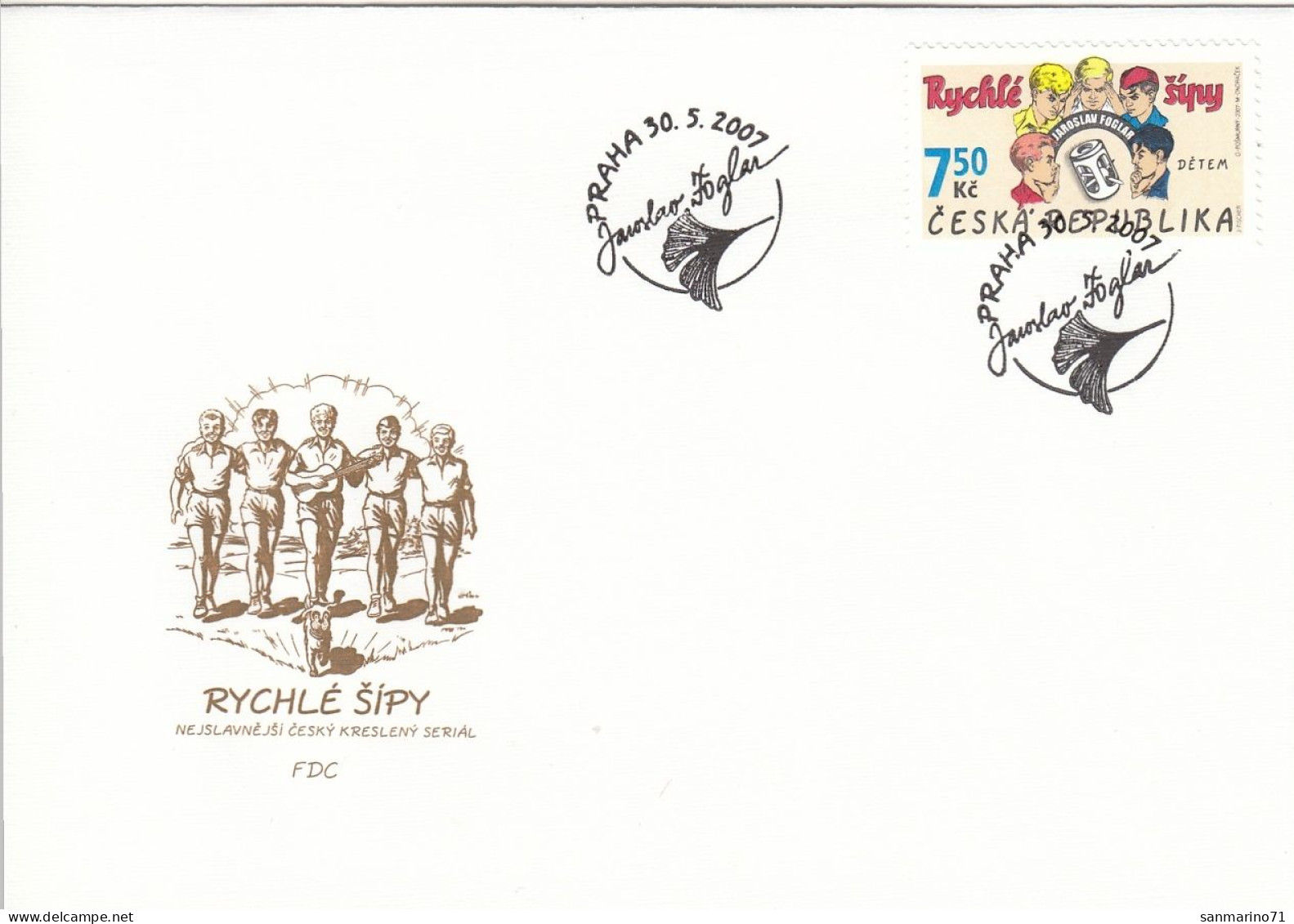 FDC CZECH REPUBLIC 517 - FDC