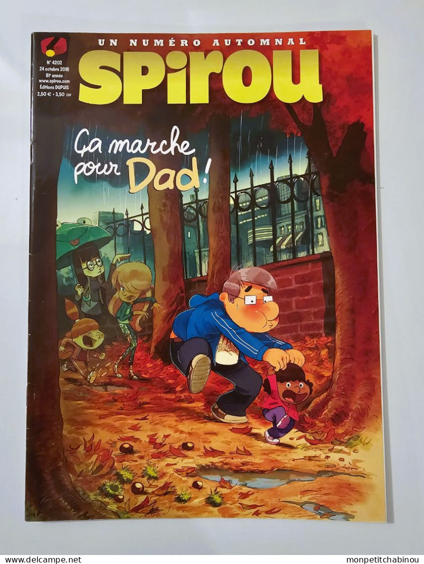 SPIROU Magazine N°4202 (24 Octobre 2018) - Spirou Magazine