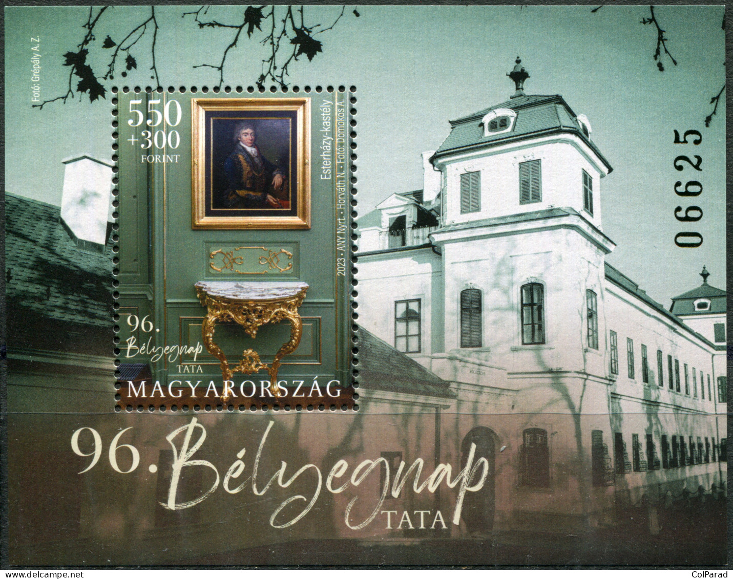 HUNGARY - 2023 - SOUVENIR SHEET MNH ** - Views Of Tata. Esterházy Palace - Nuevos