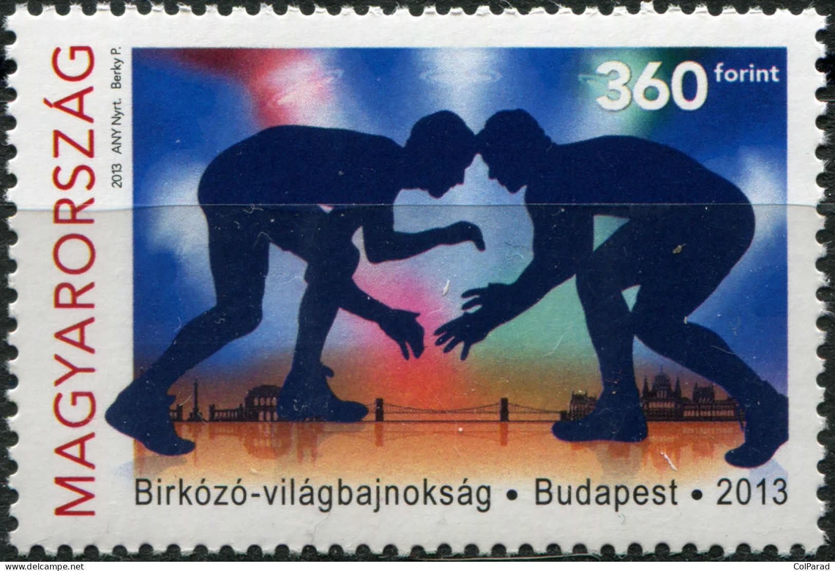 HUNGARY - 2013 - STAMP MNH ** - World Wrestling Championships, Budapest - Nuevos