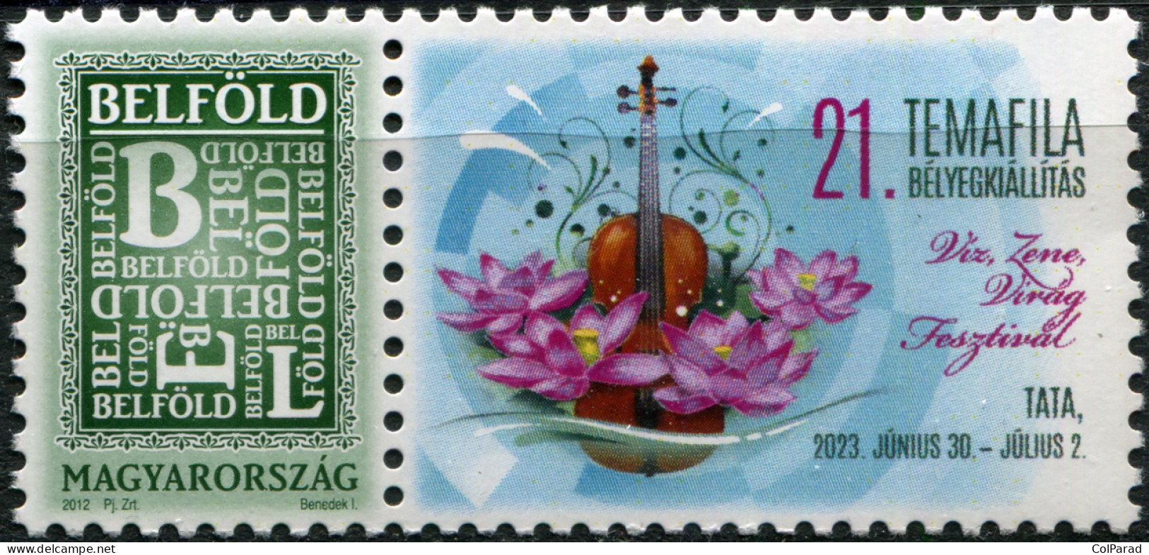 HUNGARY - 2023 - STAMP MNH ** - 21st TEMAFILA Stamp Exhibition - Neufs