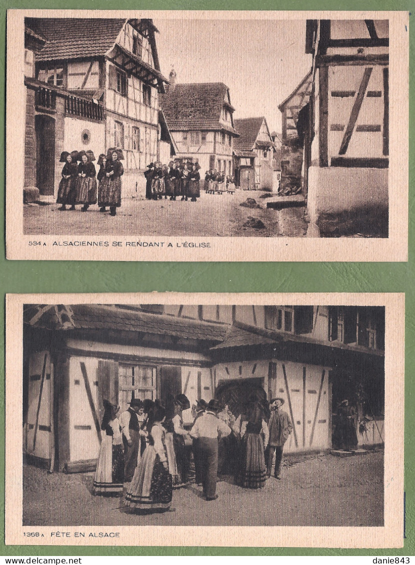 Bon Lot De 60 CPA/CPSM  FOLKLORIQUE D'ALSACE LORRAINE - Costumes, Scènes De Vie, Habitat & Quelques Fantaisies - 5 - 99 Karten