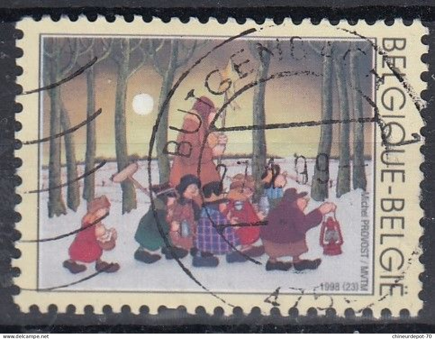 Michel PROVOST 1998 CACHET Butgenbach - Used Stamps