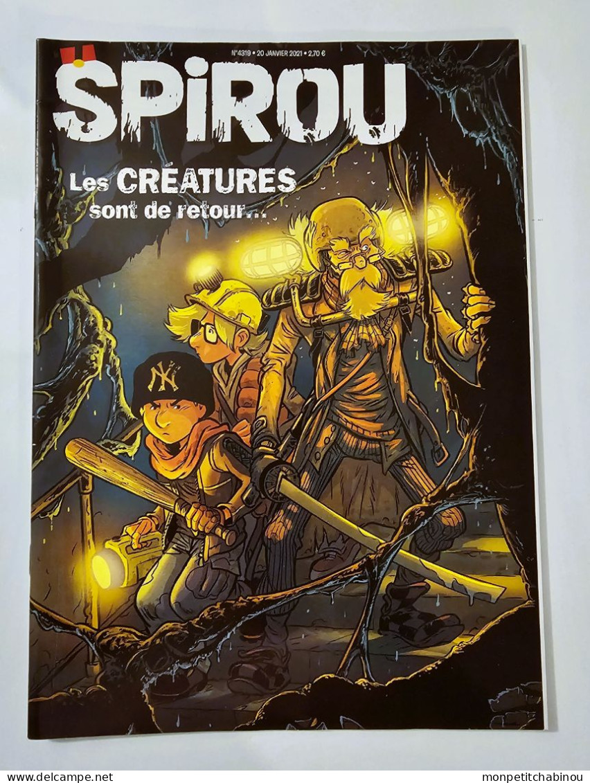 SPIROU Magazine N°4319 (20 Janvier 2021) - Spirou Magazine