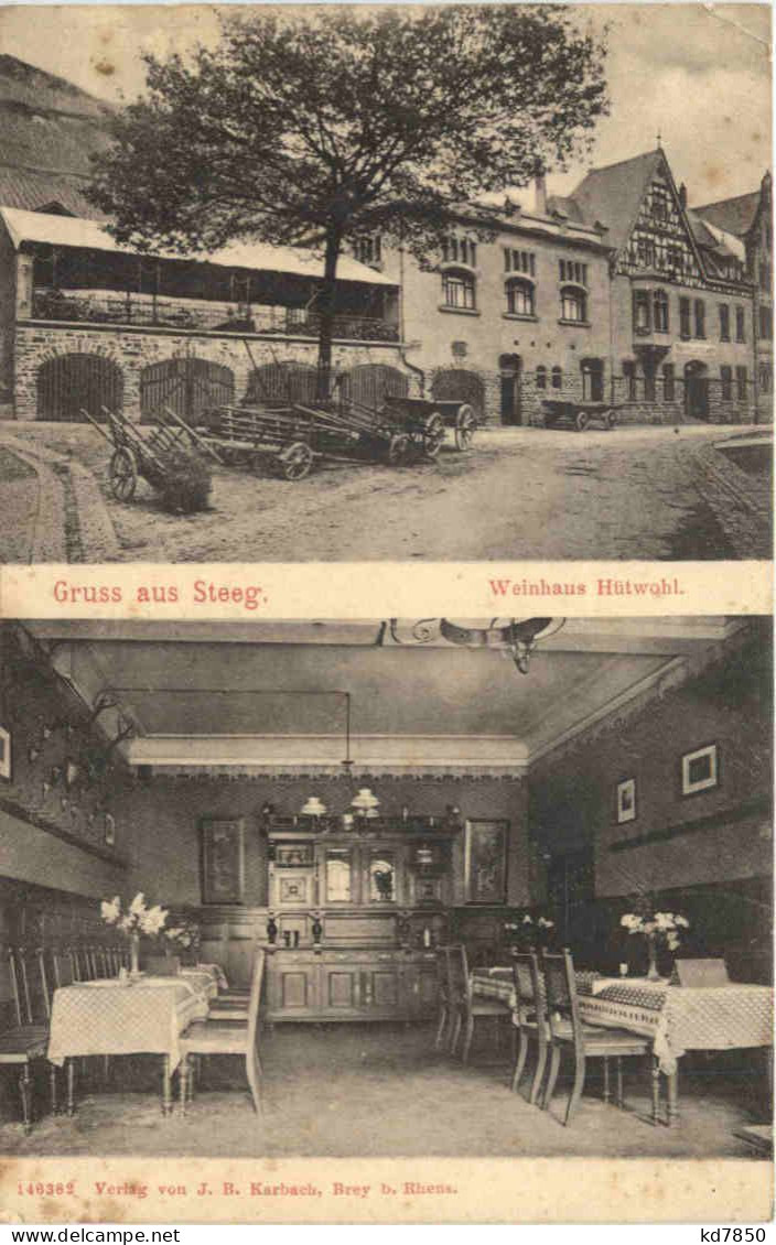 Gruss Aus Steeg - Weinhaus Hütwohl - Bacharach - Bacharach