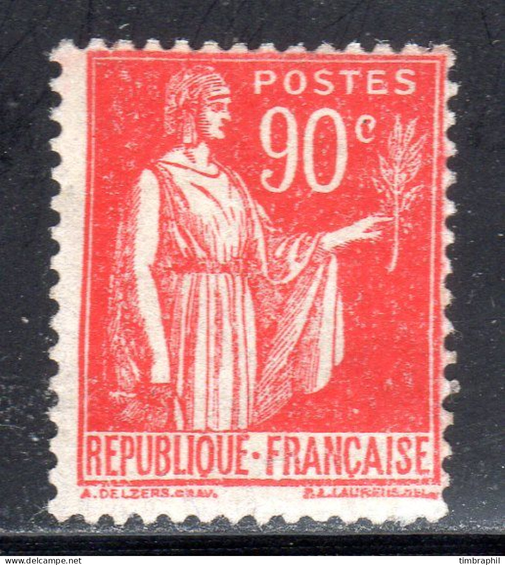 N° 285 (Paix) Neuf** TB: COTE= 75 € - 1932-39 Peace