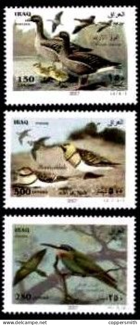 (002) Irak / Iraq  Fauna / Animals / Birds / Oiseaux / Vögel / Vogels / 2007  ** / Mnh  Michel 1748-50 - Iraq