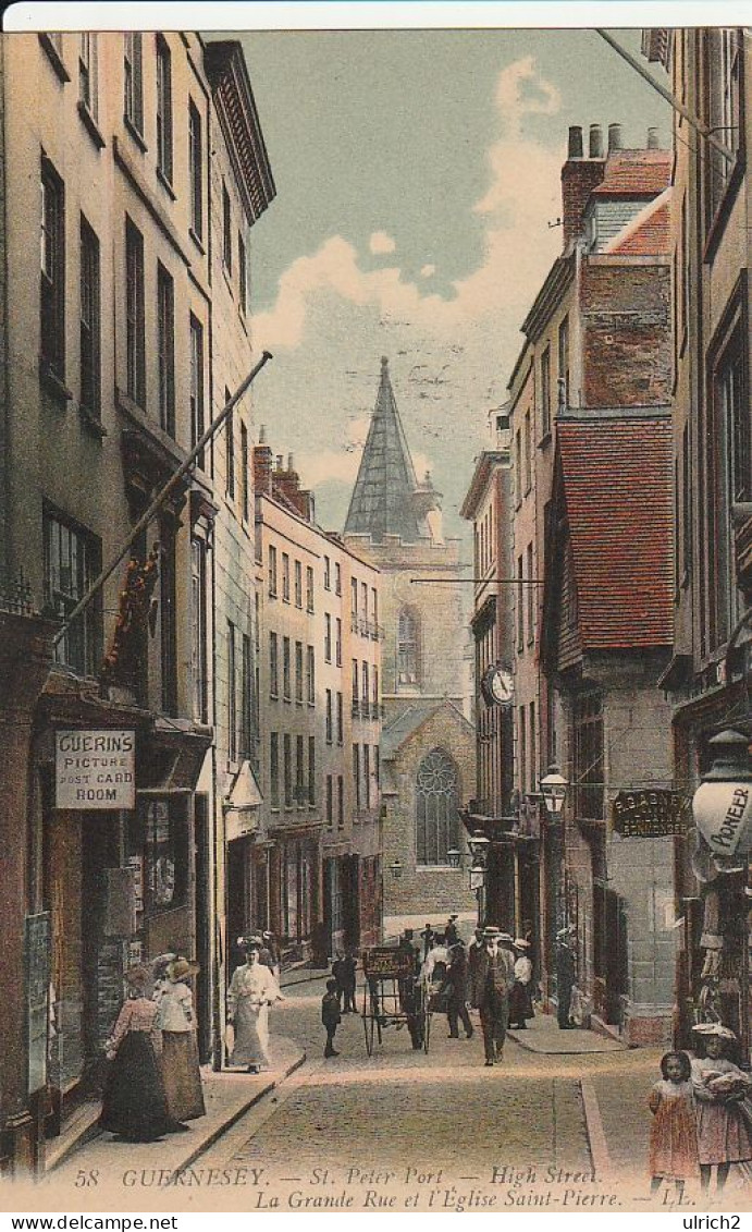 AK Guernesey - St. Peter Port - High Street - 1914 (68302) - Guernsey