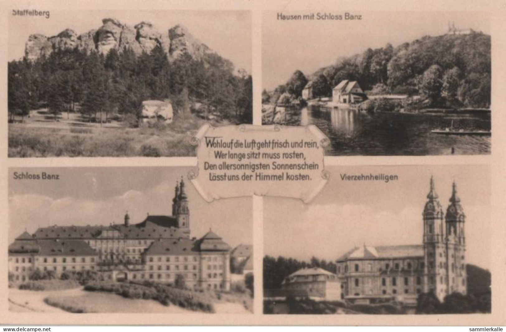 71062 - Bad Staffelstein, Kloster Banz - Staffelberg, Usw. - Ca. 1940 - Staffelstein