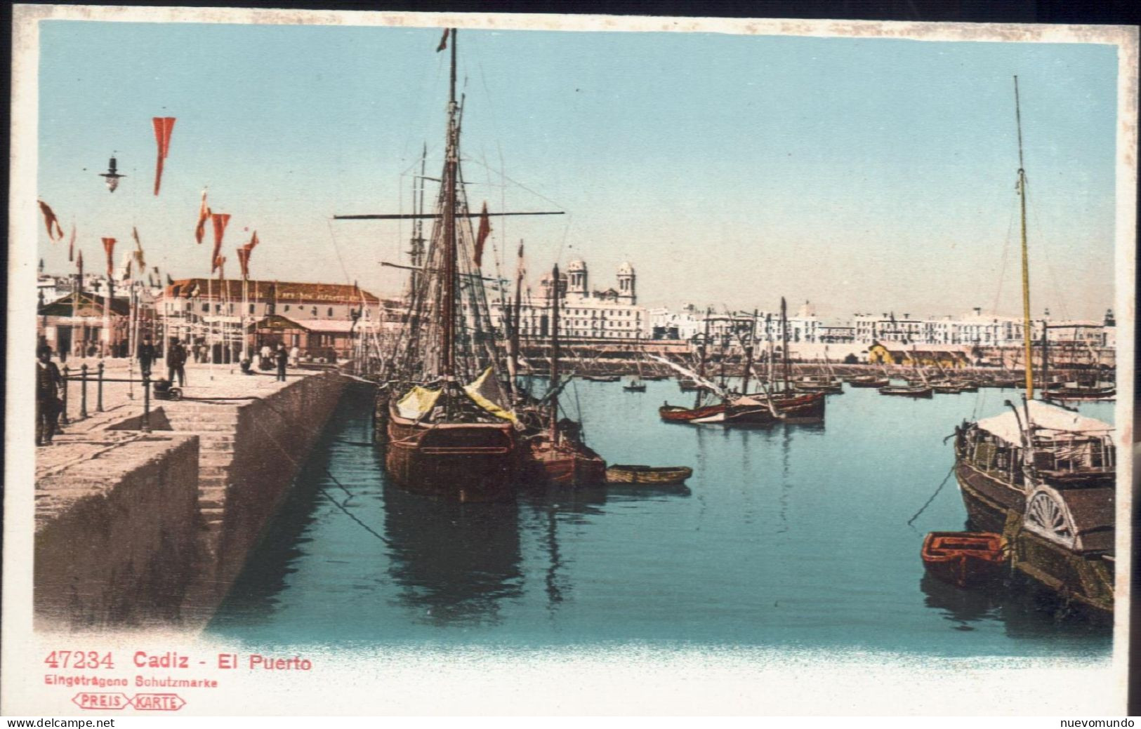 Cádiz. El Puerto.Editor P.Z.Foto Realizada Posiblemente  El Día Del Cumpleaños Del Rey Alfonso XIII - Cádiz